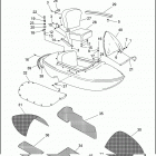 SIDECAR FOR FLHTCU/I 8SKX FLHTCU/I SIDECAR (2002) SIDECAR BODY