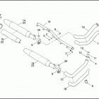 FXSTB 1BTY NIGHT TRAIN (2002) EXHAUST SYSTEM - FXST / I, FLSTC / I, FXSTS / I & FXSTB ...