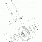 VRSCA 1HAZ VRSCA V-ROD (2002) Переднее колесо