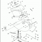 FXDP 1GKV DYNA DEFENDER (2002) Топливный бак