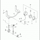 FLHT 1DDV ELECTRA GLIDE STANDARD (2002) AUXILIARY / FOG LAMPS & FRONT TURN SIGNALS
