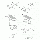 FXSTB 1BTY NIGHT TRAIN (2002) FOOTRESTS & FOOTBOARDS