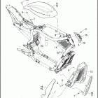 VRSCA 1HAZ VRSCA V-ROD (2002) COSMETIC COVERS