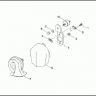 FLHRSEI 1PDC CVO ROAD KING (2002) Клаксон