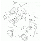 XL883C 4CJM SPORTSTER 883 CUSTOM (2002) Клаксон