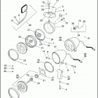 XL883C 4CJM SPORTSTER 883 CUSTOM (2002) HEADLAMP & MIRROR
