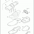 XL883C 4CJM SPORTSTER 883 CUSTOM (2002) SEATS