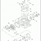 FLHTCI 1FFW ELECTRA GLIDE CLASSIC (2001) TRANSMISSION BEARINGS & COVERS