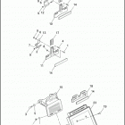 FXSTB 1BTY NIGHT TRAIN (2002) LICENSE PLATE BRACKETS