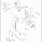 FXSTDI 1JBB SOFTAIL DEUCE (2002) FUEL TANK - FXSTD - FUEL INJECTED