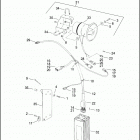FLHTPI 1FMW ELECTRA GLIDE STANDARD POLICE (2002) SIREN & AMPLIFIER