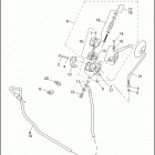 VRSCA 1HAZ VRSCA V-ROD (2002) Привод управления сцеплением