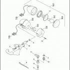 FXSTB 1BTY NIGHT TRAIN (2001) FRONT TURN SIGNALS