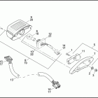 XL883C 4CJM SPORTSTER 883 CUSTOM (2001) Задний фонарь