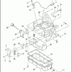 FLHTCI 1FFW ELECTRA GLIDE CLASSIC (2001) TRANSMISSION HOUSING & OIL TANK