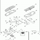FLTRSEI2 1PCC CVO ROAD GLIDE (2001) Подножки