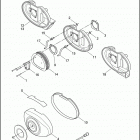 FLTR 1FPV ROAD GLIDE (2000) AIR CLEANER & ENRICHENER - CARBURETED