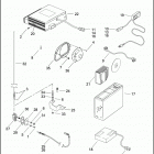FLTRSEI2 1PCC CVO ROAD GLIDE (2001) SOUND SYSTEM