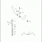 FLTRSEI2 1PCC CVO ROAD GLIDE (2001) Руль