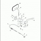 FXD 1GHV DYNA SUPER GLIDE (2001) Привод управления сцеплением