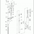 FLTRSEI2 1PCC CVO ROAD GLIDE (2001) Передняя вилка