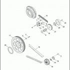 FXSTB 1BTY NIGHT TRAIN (2001) BELTS, CHAINS & SPROCKETS