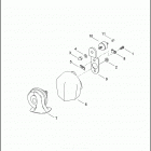 FLTRSEI2 1PCC CVO ROAD GLIDE (2001) Клаксон