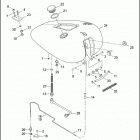 FXSTDI 1JBB SOFTAIL DEUCE (2001) FUEL TANK - FXSTD - FUEL INJECTED