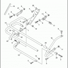 FLHTPI 1FMW ELECTRA GLIDE STANDARD POLICE (2001) SADDLEBAG GUARDS