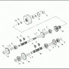 FXDP 1GKV DYNA DEFENDER (2001) TRANSMISSION GEARS