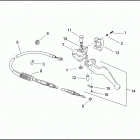 FLTRSEI2 1PCC CVO ROAD GLIDE (2001) Привод управления сцеплением