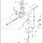 FXSTB 1BTY NIGHT TRAIN (2001) FRONT BRAKE CONTROL