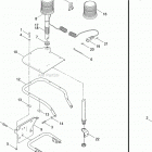 FLHTPI 1FMW ELECTRA GLIDE STANDARD POLICE (2001) STROBE LAMPS - REAR, LICENSE PLATE HOLDER