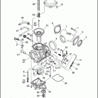 FXD 1GHV DYNA SUPER GLIDE (2001) Карбюратор