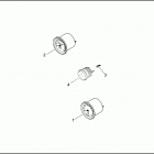 FLHTPI 1FMW ELECTRA GLIDE STANDARD POLICE (2001) INSTRUMENTS - FLHTPI