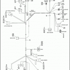 FLHTC 1DJV ELECTRA GLIDE CLASSIC (2000) WIRING HARNESS, INTERCONNECT - FLHT & FLTR