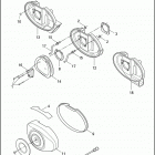 FXD 1GHV DYNA SUPER GLIDE (2001) AIR CLEANER & ENRICHENER