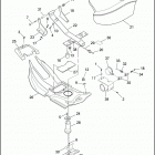 FLHTPI 1FMW ELECTRA GLIDE STANDARD POLICE (2001) SEAT - AIR CUSHION