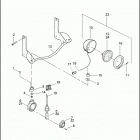 FLHTCI 1FFW ELECTRA GLIDE CLASSIC (2001) AUXILIARY / FOG LAMPS & FRONT TURN SIGNALS