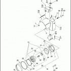 FLHR 1FDV ROAD KING (2001) NACELLE & HEADLAMP - FLHR