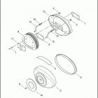 FLTRSEI2 1PCC CVO ROAD GLIDE (2001) Воздушный фильтр