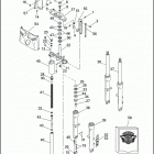 FLSTF 1BMY FAT BOY (2001) FRONT FORK - FLSTC / I & FLSTF / I