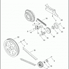 FLTRSEI2 1PCC CVO ROAD GLIDE (2001) BELTS, CHAINS & SPROCKETS