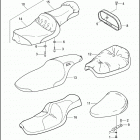 XL883C 4CJM SPORTSTER 883 CUSTOM (2001) SEATS