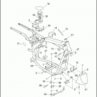 FXDWG2 1PBV CVO DYNA WIDE GLIDE (2001) FRAME & JIFFY STAND