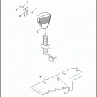 FLHTPI 1FMW ELECTRA GLIDE STANDARD POLICE (2001) MICROPHONE & RADIO MOUNTING BRACKETS