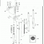 FXSTD 1BSY SOFTAIL DEUCE (2001) FRONT FORK - FXSTD / I