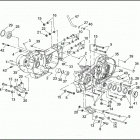 XL883C 4CJM SPORTSTER 883 CUSTOM (2001) Картер двигателя