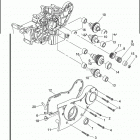 XL1200 1CAP SPORTSTER 1200 (2000) GEARCASE & COVER