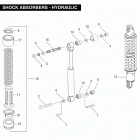 FXDS-CONV GGVY Dyna Glide Convertible (2000) SHOCK ABSORBERS - HYDRAULIC